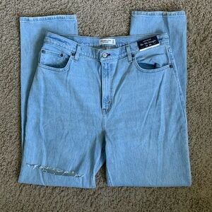 Abercrombie & Fitch Light Blue High Rise Jeans